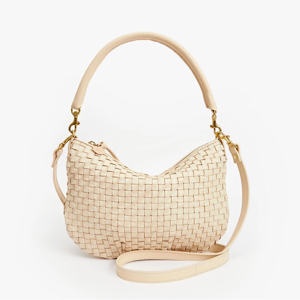 Clare V NWT Petit Moyen messenger in Cream